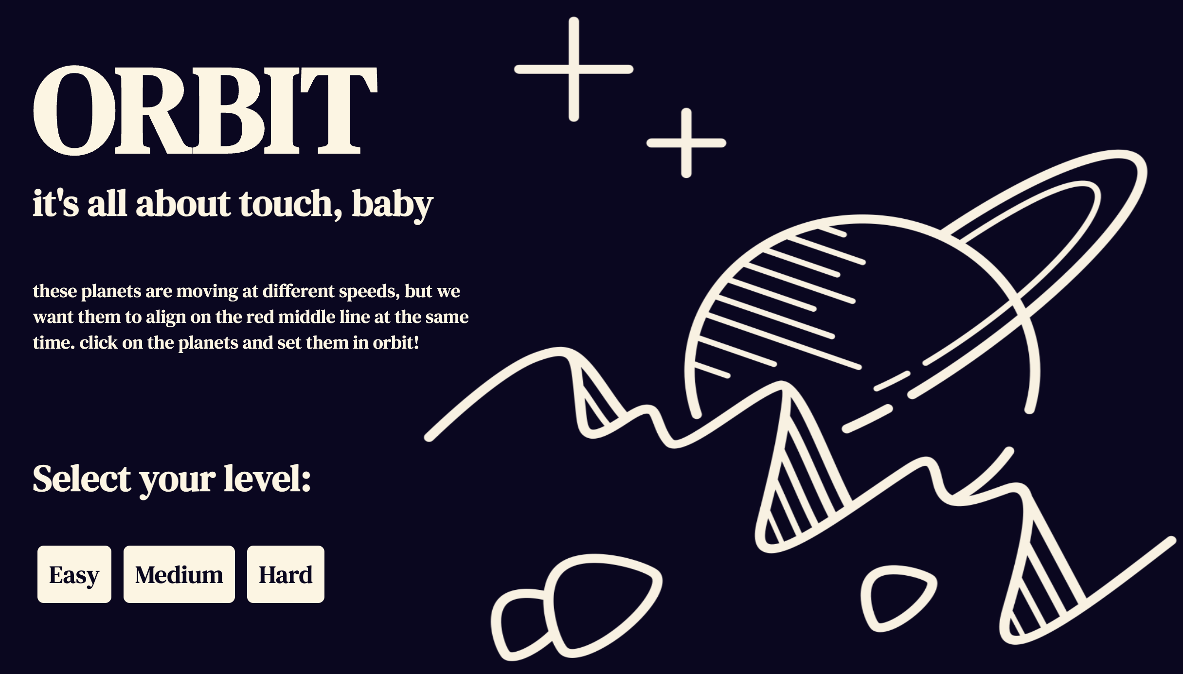 Orbit homepage